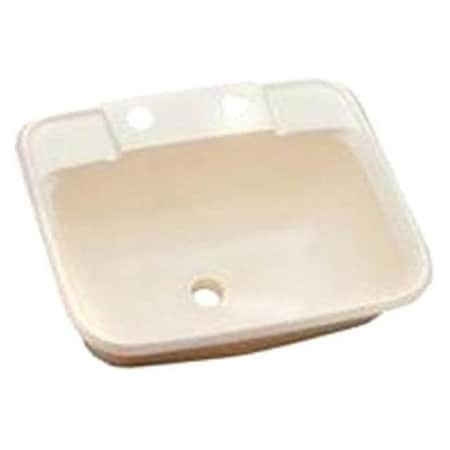 Lasalle Bristol LaSalle Bristol 16186PWA 14.75 x 12.25 in. ABS Large Rectangular Sink - White L64-16186PWA